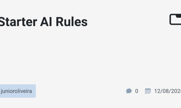 Pitch: Starter AI Rules