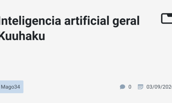 Inteligencia artificial geral Kuuhaku