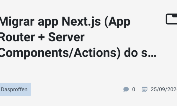 Migrar app Next.js (App Router + Server Components/Actions) do server.url do Capacitor para build embutido e offline-first (Android +iOS). Alguém já fez?